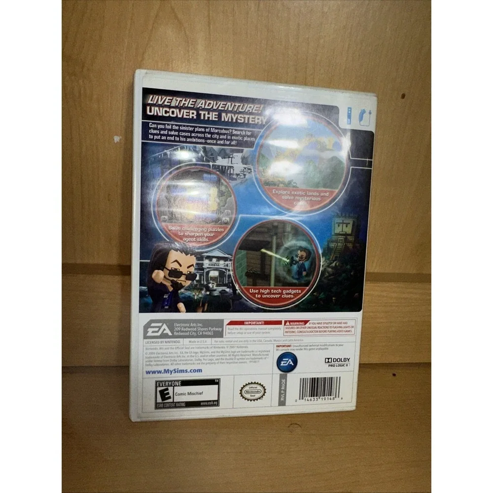 MySims Agents (Nintendo Wii, 2009)